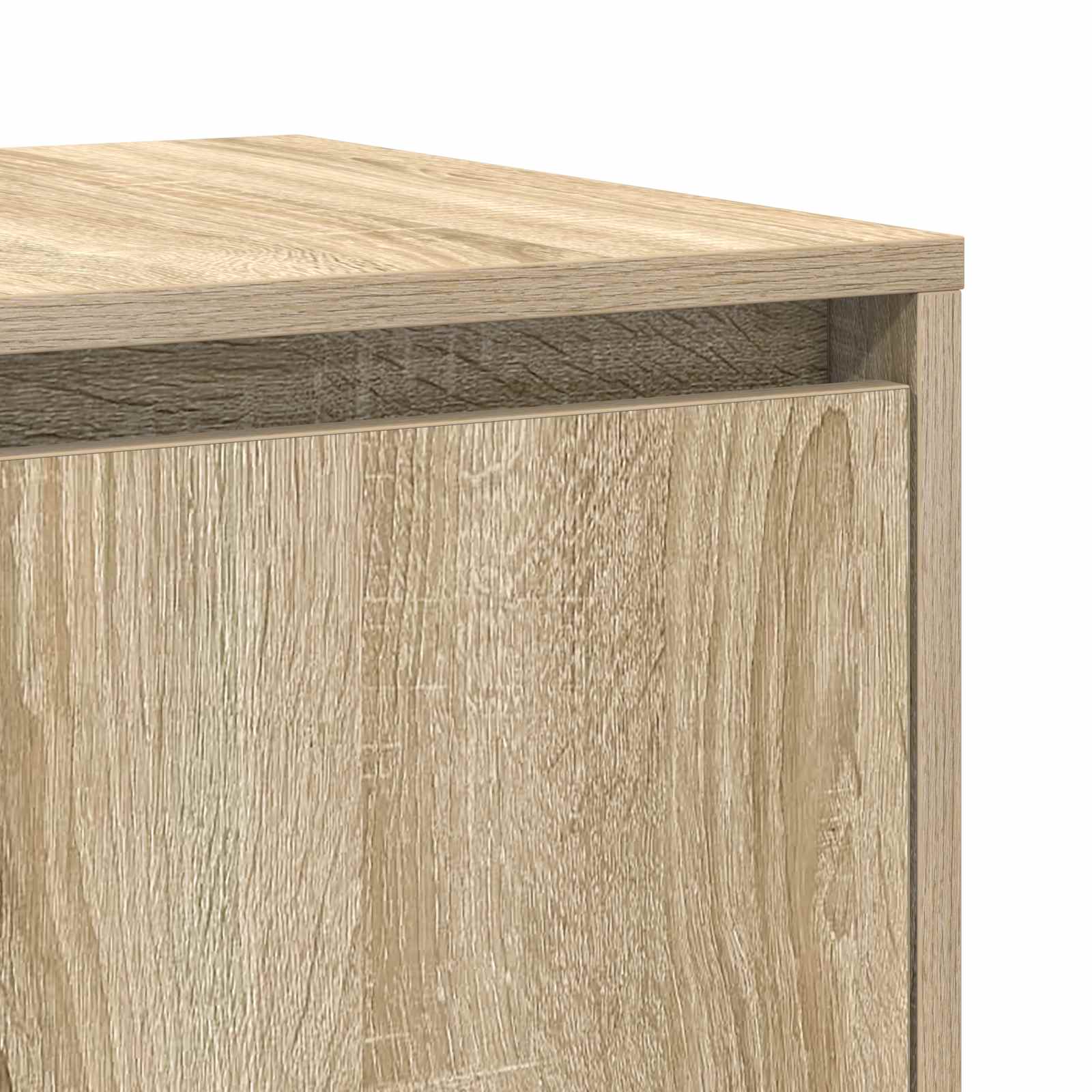 vidaXL Bufet Dąb Sonoma 135 x 41 x 75 cm Materiał drewnopochodny