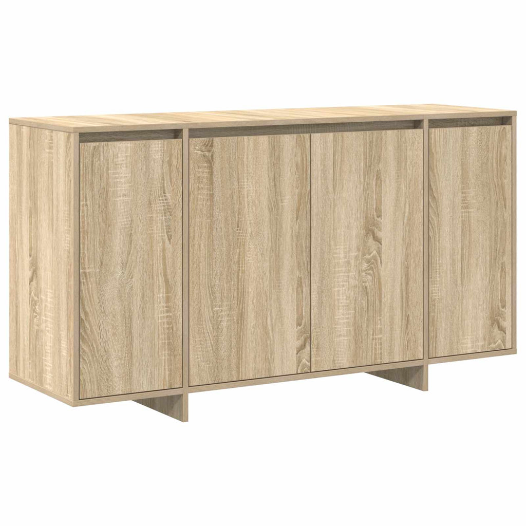 vidaXL Bufet Dąb Sonoma 135 x 41 x 75 cm Materiał drewnopochodny