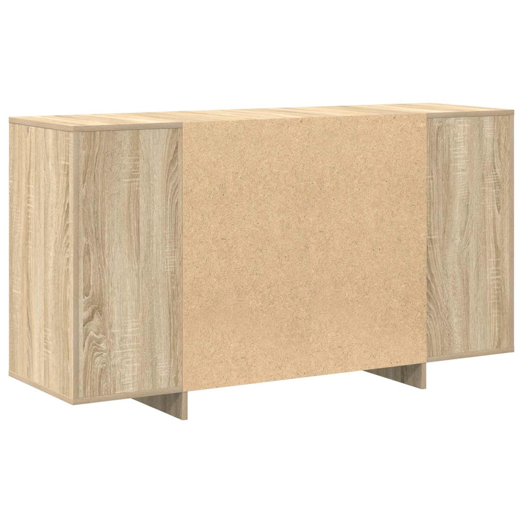 vidaXL Bufet Dąb Sonoma 135 x 41 x 75 cm Materiał drewnopochodny