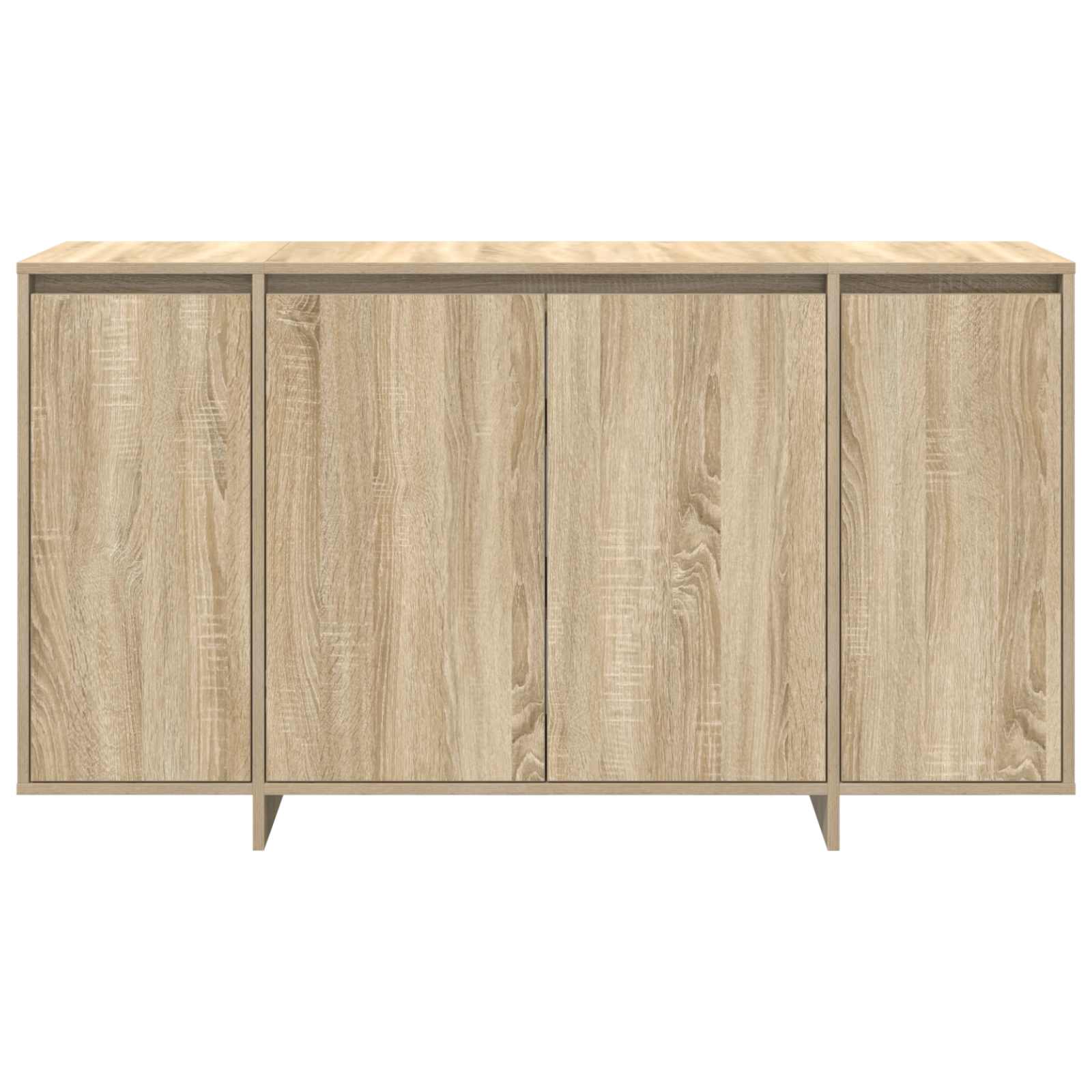 vidaXL Bufet Dąb Sonoma 135 x 41 x 75 cm Materiał drewnopochodny
