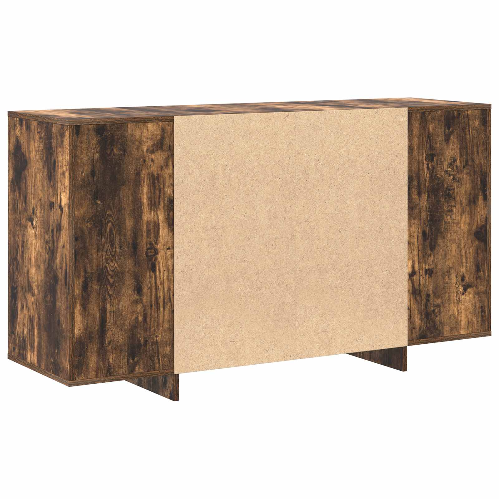 vidaXL Bufet Dąb wędzony 135 x 41 x 75 cm Materiał drewnopochodny