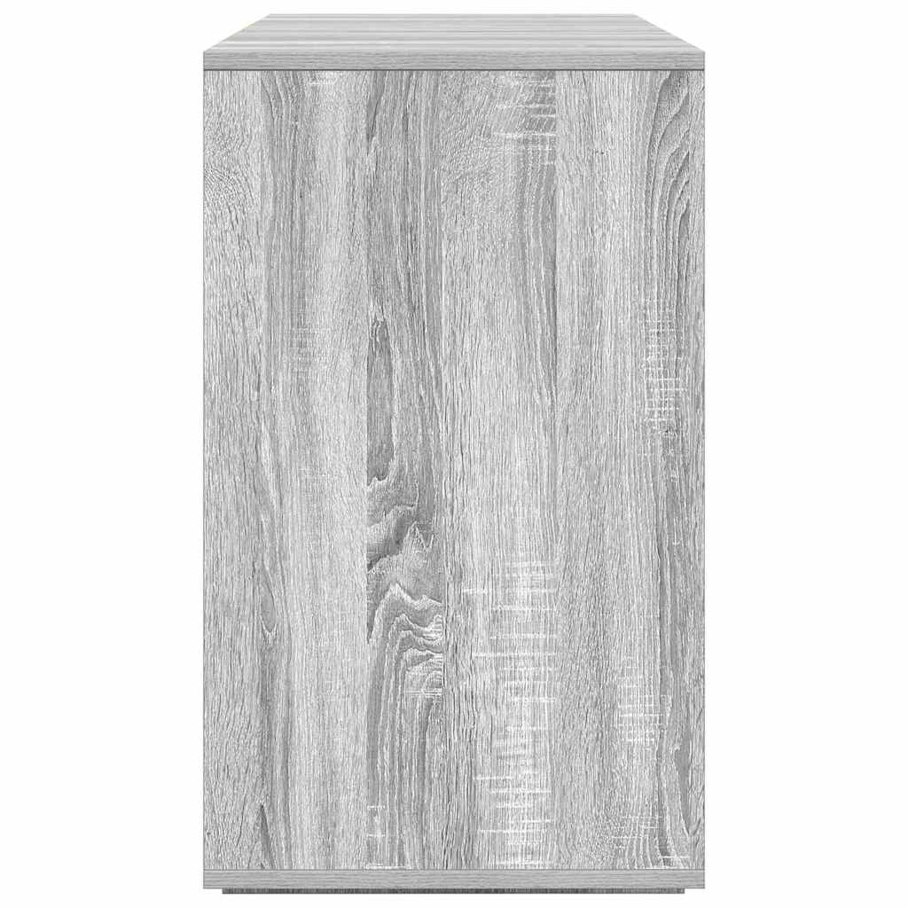 vidaXL Bufet Szary Sonoma 135 x 41 x 75 cm Materiał drewnopochodny