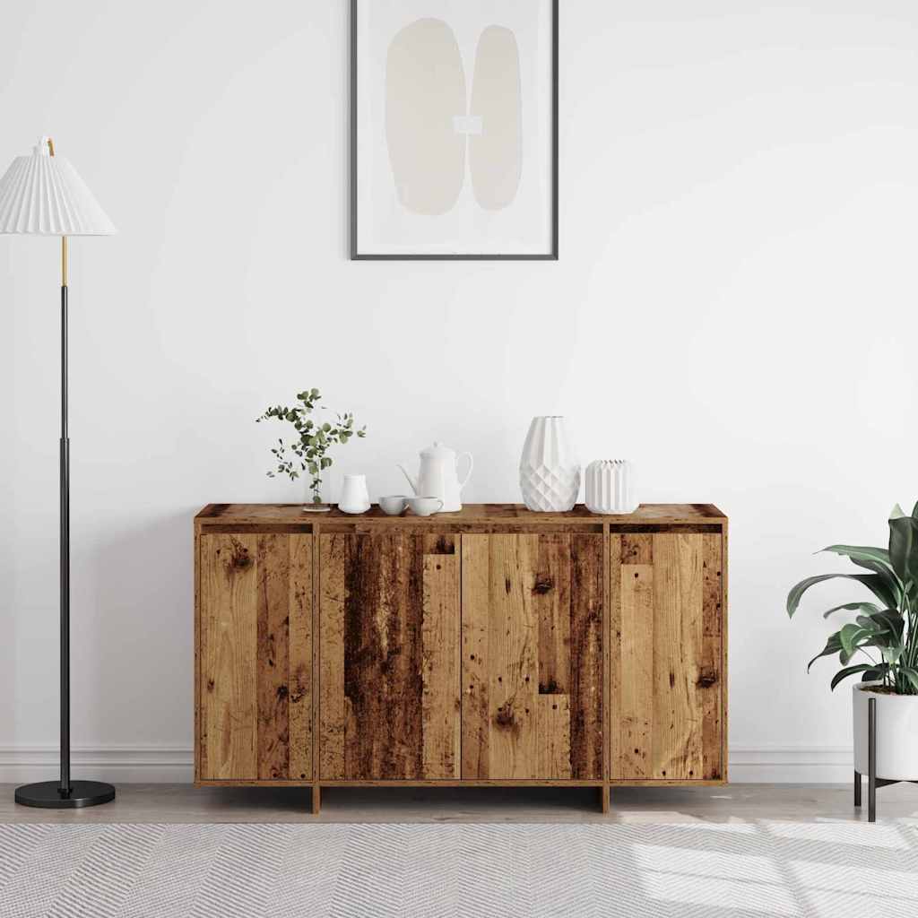 vidaXL Bufet Stare drewno 135 x 41 x 75 cm Materiał drewnopochodny