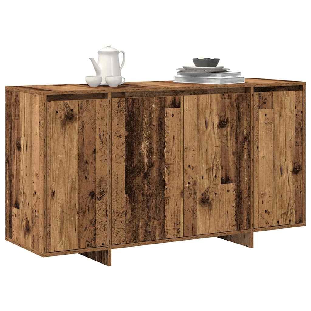 vidaXL Bufet Stare drewno 135 x 41 x 75 cm Materiał drewnopochodny