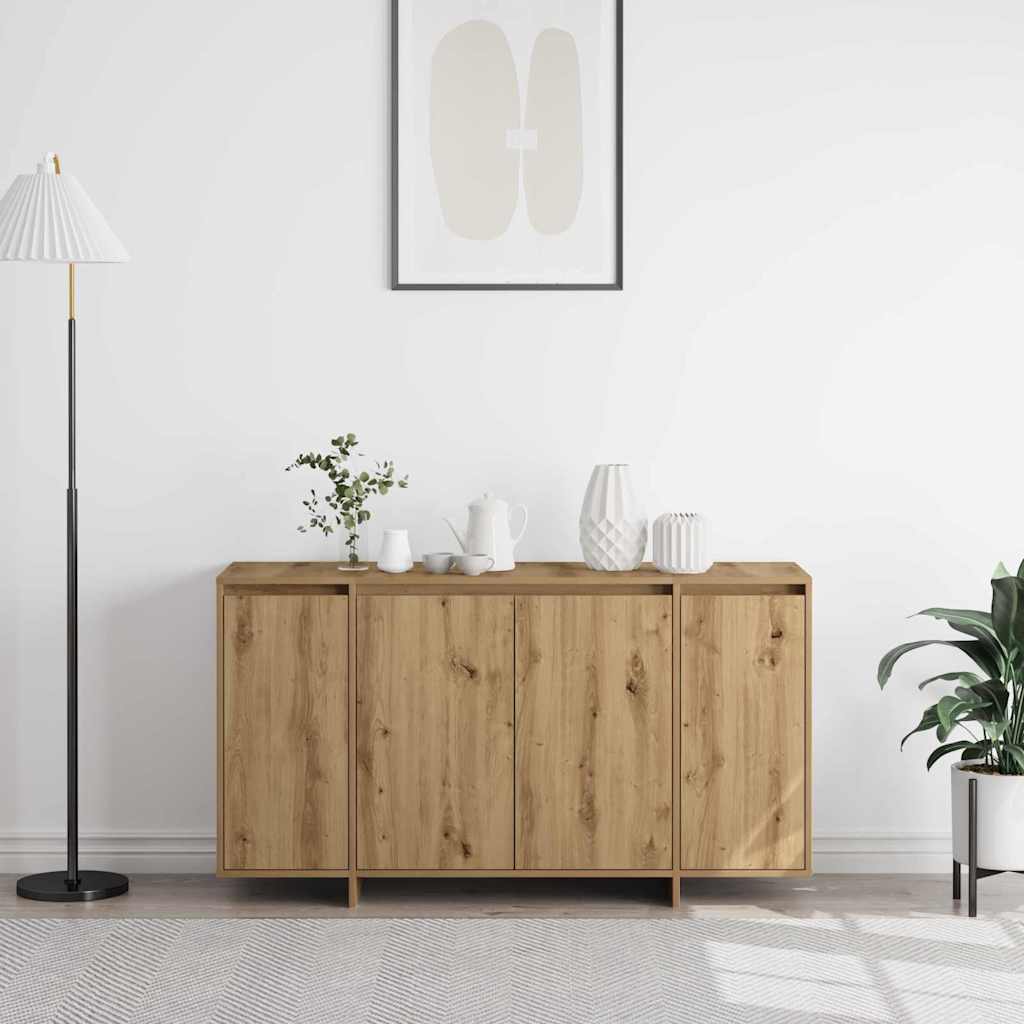 vidaXL Bufet Dąb rzemieślniczy 135 x 41 x 75 cm