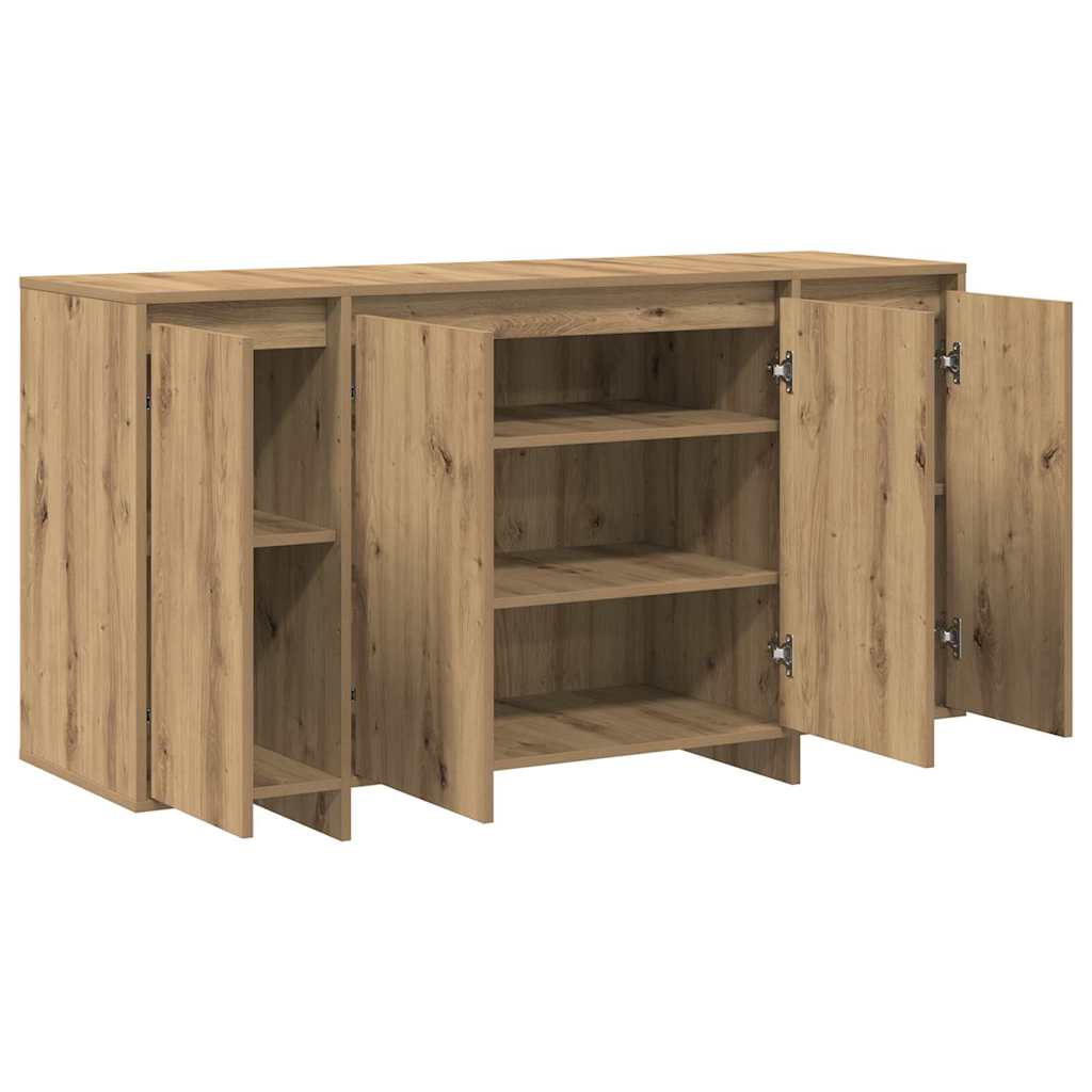 vidaXL Bufet Dąb rzemieślniczy 135 x 41 x 75 cm