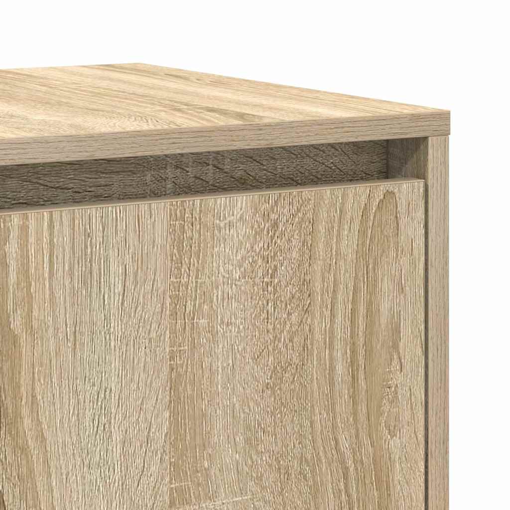 vidaXL Bufet dąb sonoma 120 x 41 x 75 cm Materiał drewnopochodny