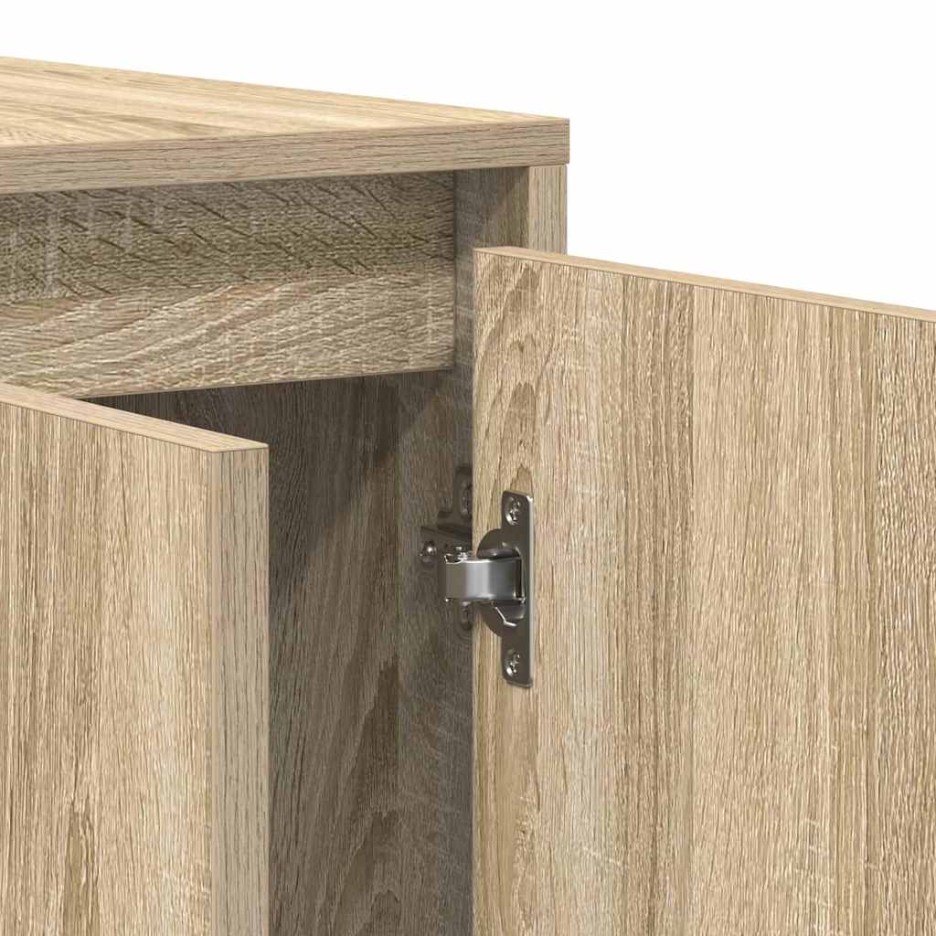 vidaXL Bufet dąb sonoma 120 x 41 x 75 cm Materiał drewnopochodny