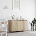 vidaXL Bufet dąb sonoma 120 x 41 x 75 cm Materiał drewnopochodny