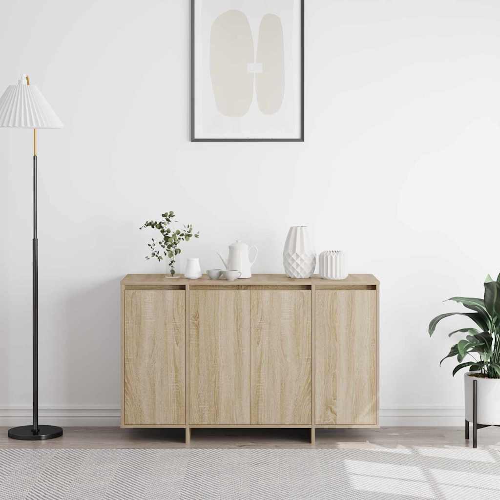 vidaXL Bufet dąb sonoma 120 x 41 x 75 cm Materiał drewnopochodny