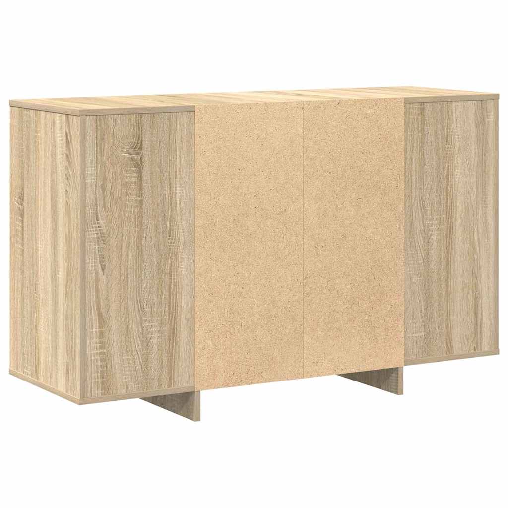 vidaXL Bufet dąb sonoma 120 x 41 x 75 cm Materiał drewnopochodny