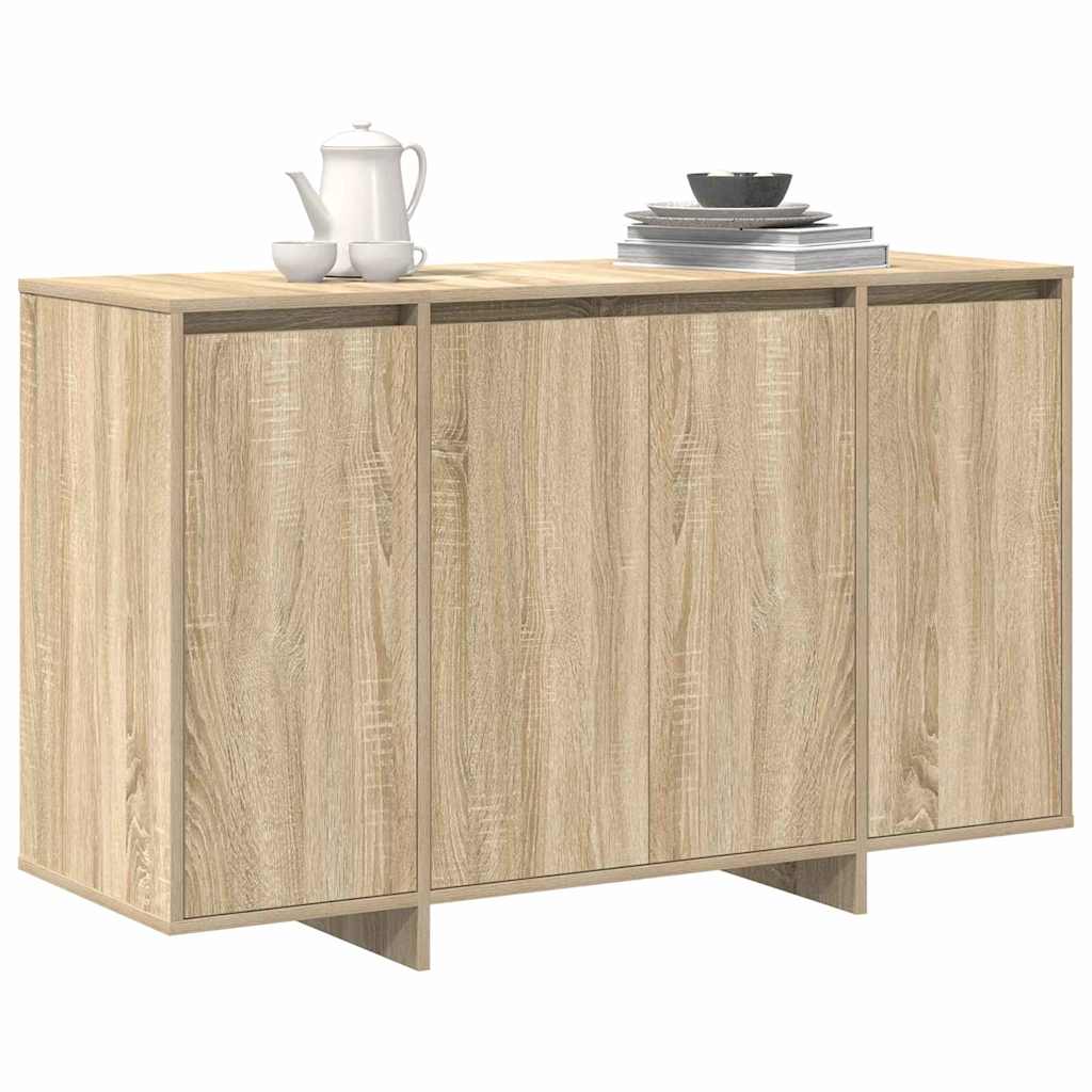 vidaXL Bufet dąb sonoma 120 x 41 x 75 cm Materiał drewnopochodny