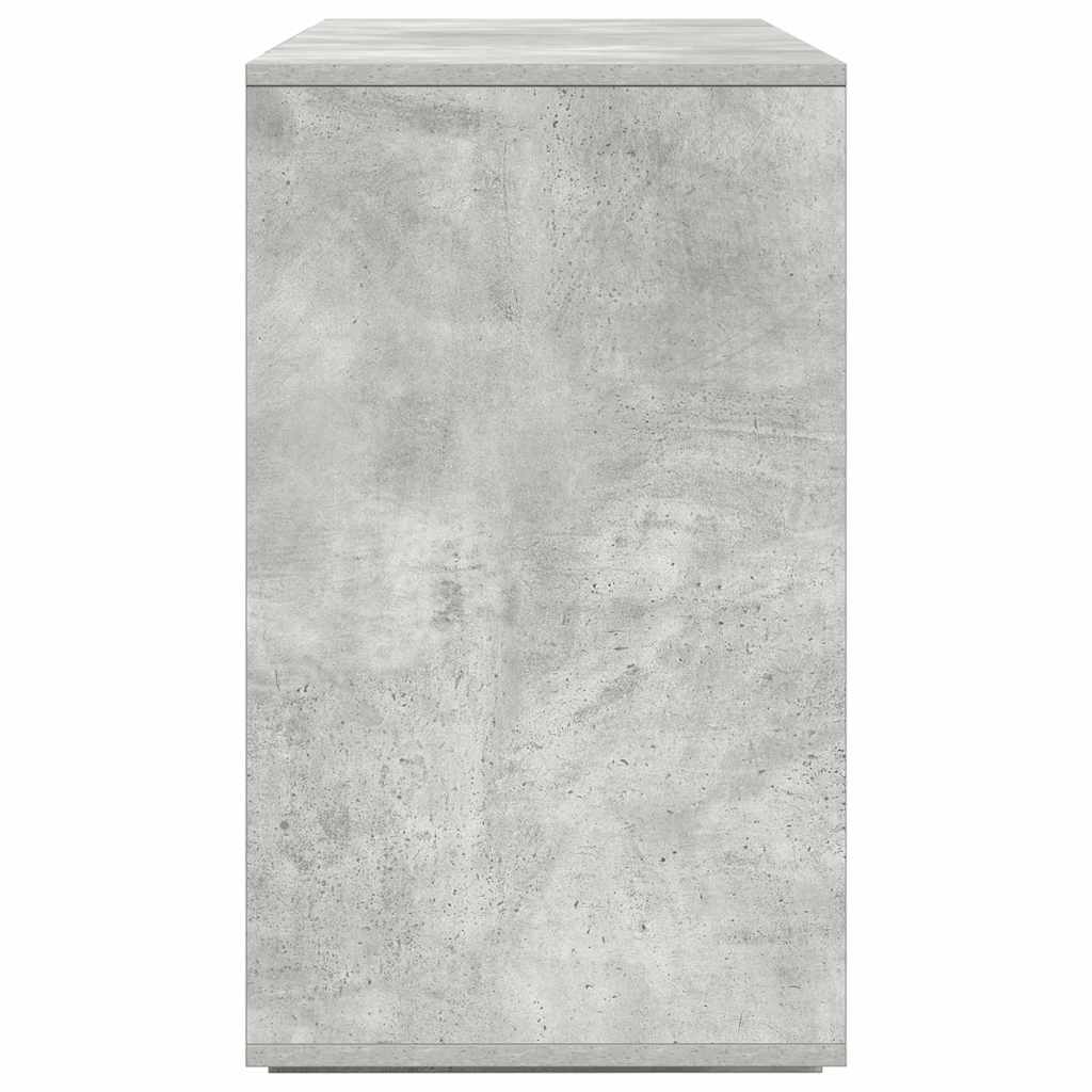 vidaXL Bufet Betonowy szary 120 x 41 x 75 cm Materiał drewnopochodny