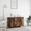 vidaXL Bufet Wędzony dąb 120 x 41 x 75 cm Materiał drewnopochodny