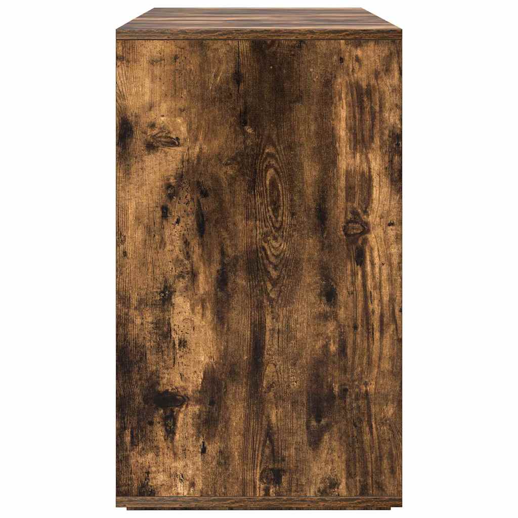 vidaXL Bufet Wędzony dąb 120 x 41 x 75 cm Materiał drewnopochodny