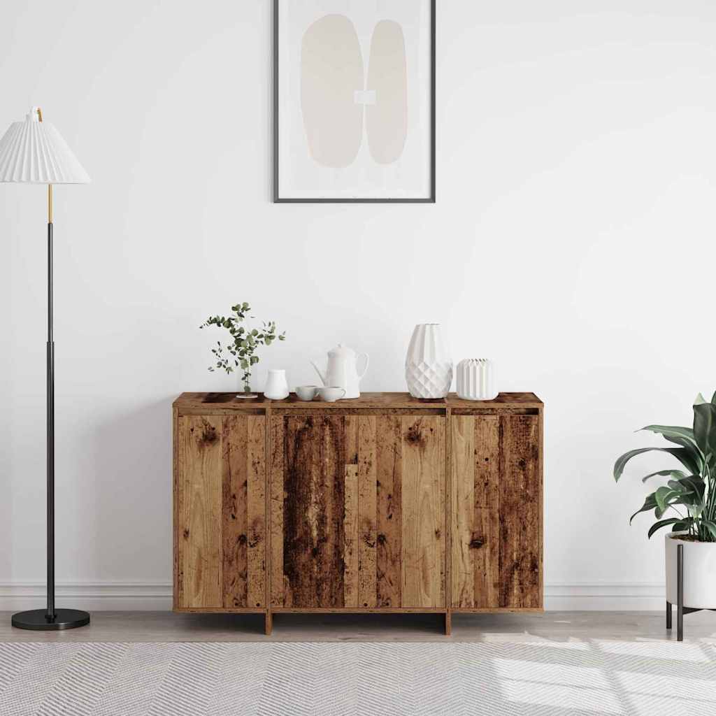 vidaXL Bufet Stare drewno 120 x 41 x 75 cm Materiał drewnopochodny