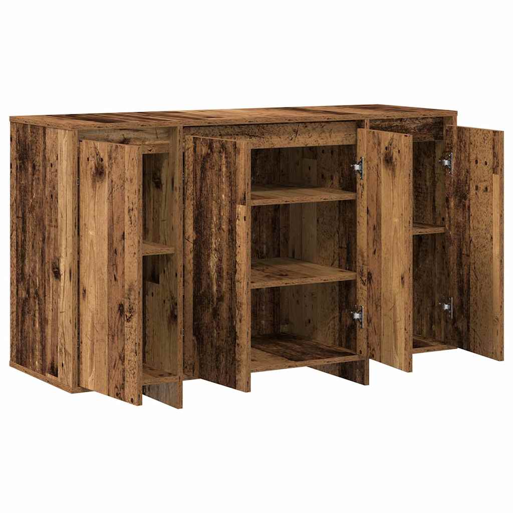 vidaXL Bufet Stare drewno 120 x 41 x 75 cm Materiał drewnopochodny