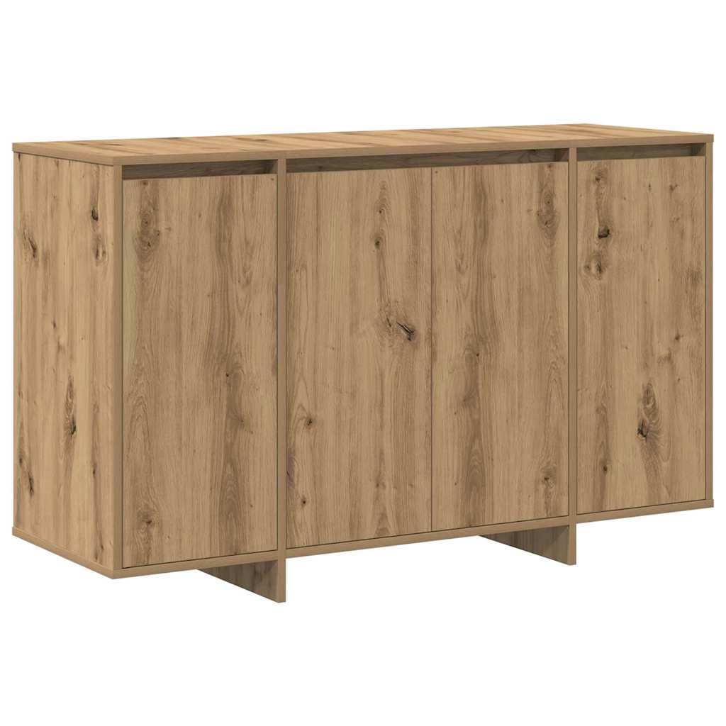 vidaXL Bufet dąb artisan 120 x 41 x 75 cm Materiał drewnopochodny