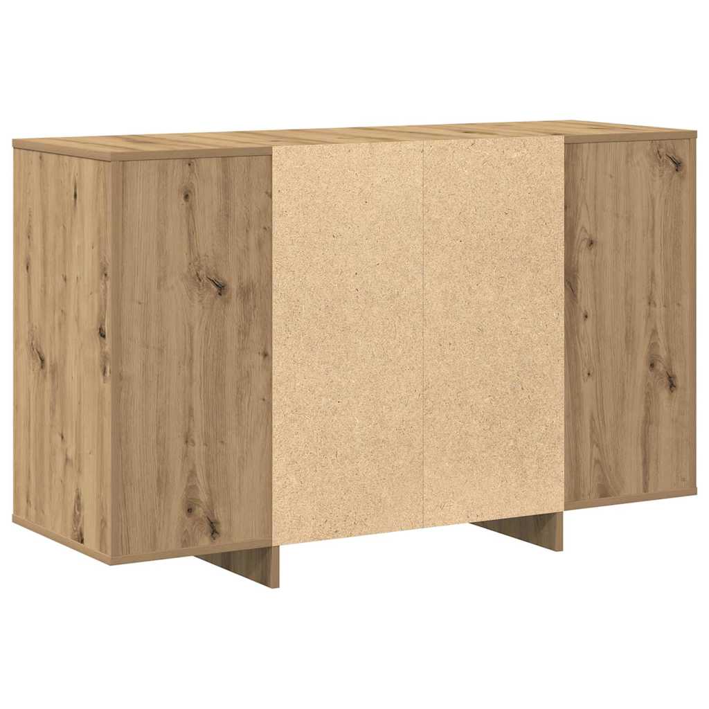 vidaXL Bufet dąb artisan 120 x 41 x 75 cm Materiał drewnopochodny