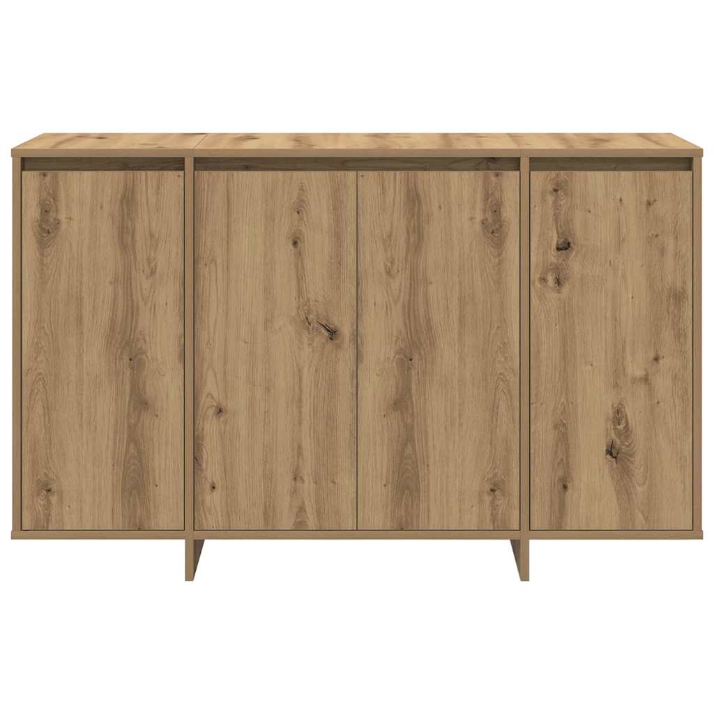 vidaXL Bufet dąb artisan 120 x 41 x 75 cm Materiał drewnopochodny