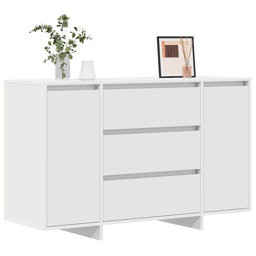 vidaXL Bufet z szufladą Biały 120 x 41 x 75 cm Materiał drewnopochodny