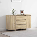 vidaXL Bufet Dąb Sonoma 120 x 41 x 75 cm Materiał drewnopochodny