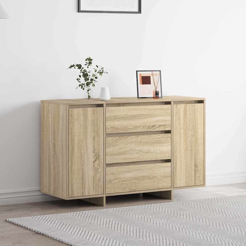 vidaXL Bufet Dąb Sonoma 120 x 41 x 75 cm Materiał drewnopochodny
