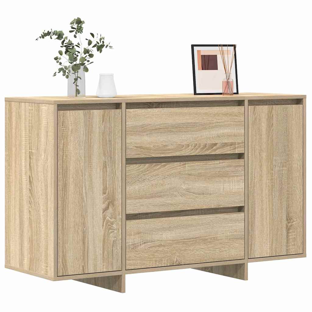 vidaXL Bufet Dąb Sonoma 120 x 41 x 75 cm Materiał drewnopochodny