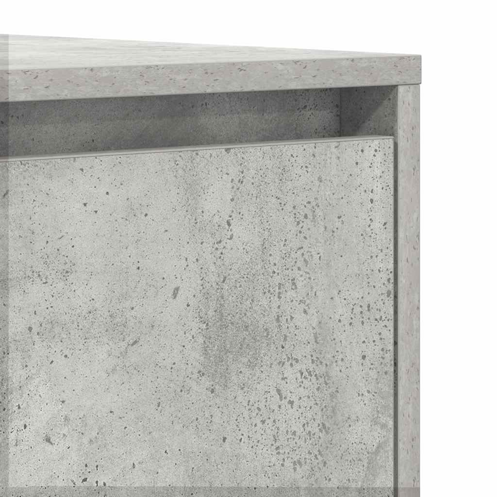 vidaXL Bufet Betonowy szary 120 x 41 x 75 cm Materiał drewnopochodny