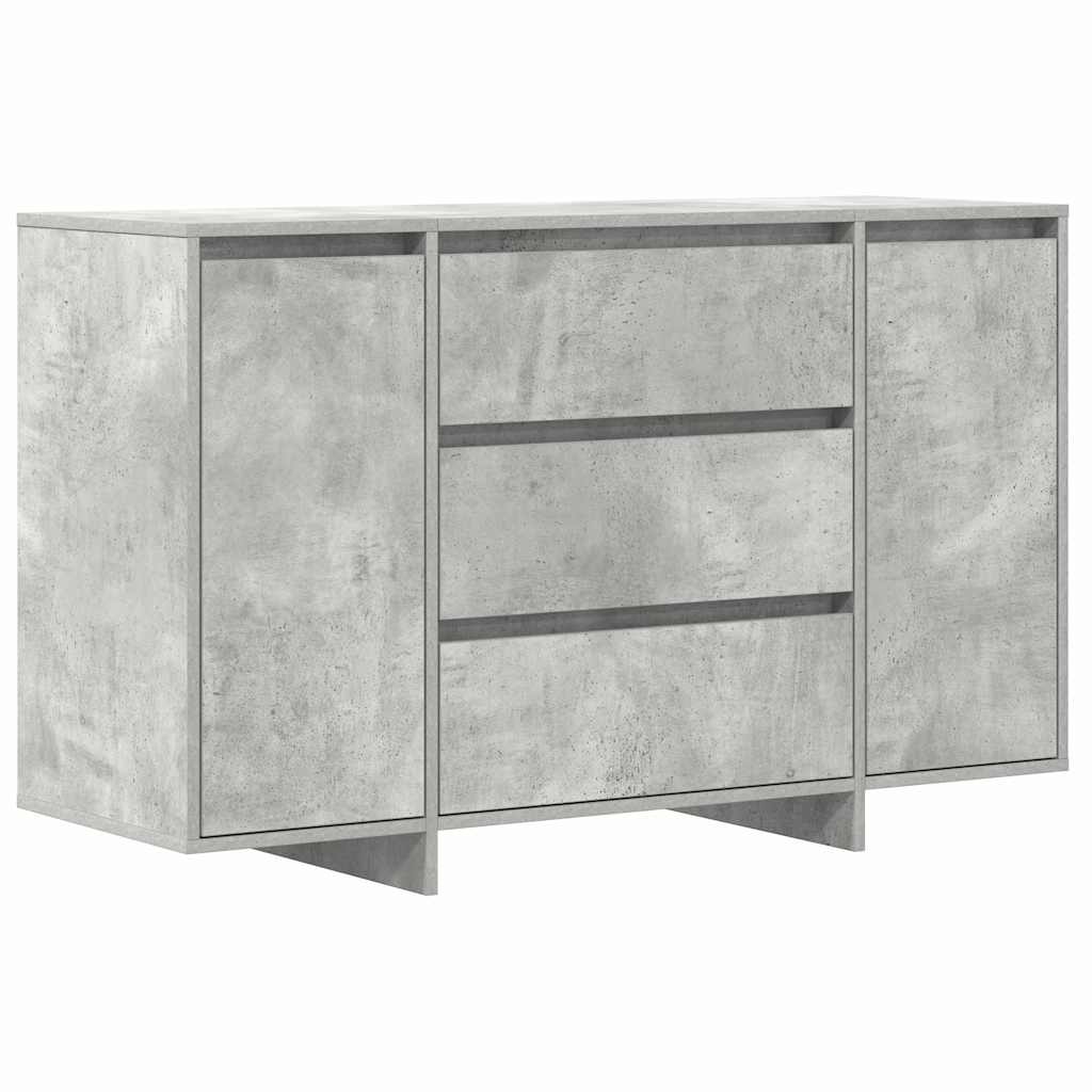 vidaXL Bufet Betonowy szary 120 x 41 x 75 cm Materiał drewnopochodny