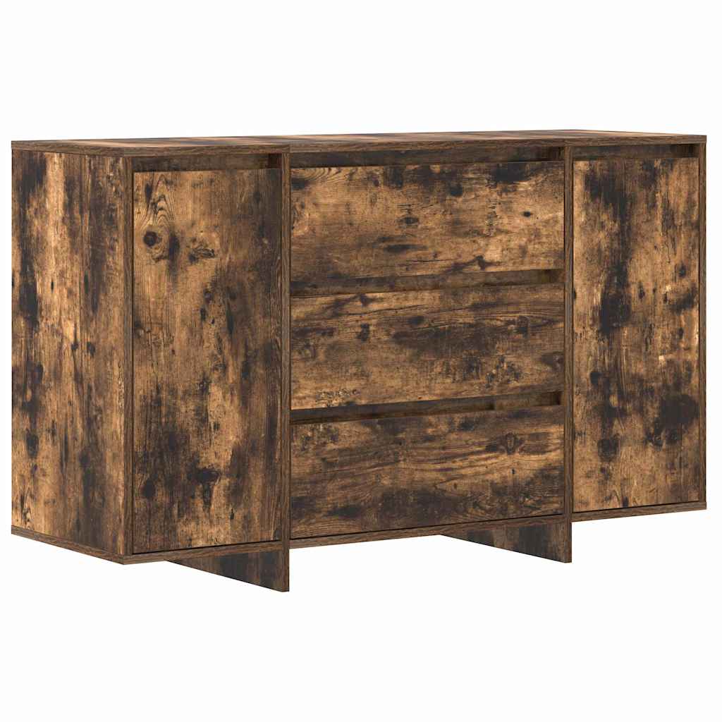 vidaXL Bufet Dąb wędzony 120 x 41 x 75 cm Materiał drewnopochodny