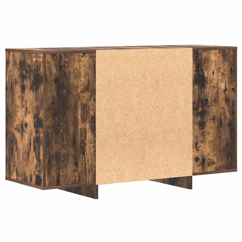 vidaXL Bufet Dąb wędzony 120 x 41 x 75 cm Materiał drewnopochodny