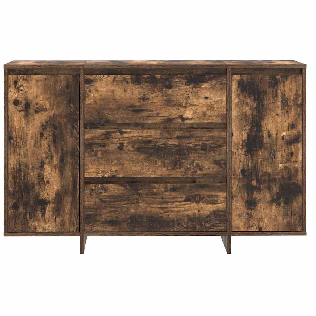 vidaXL Bufet Dąb wędzony 120 x 41 x 75 cm Materiał drewnopochodny
