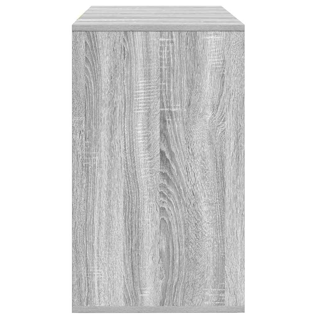 vidaXL Bufet Szary Sonoma 120 x 41 x 75 cm Materiał drewnopochodny