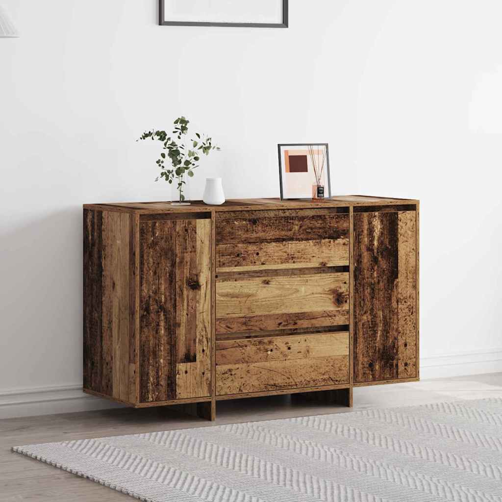vidaXL Bufet Stare drewno 120 x 41 x 75 cm Materiał drewnopochodny
