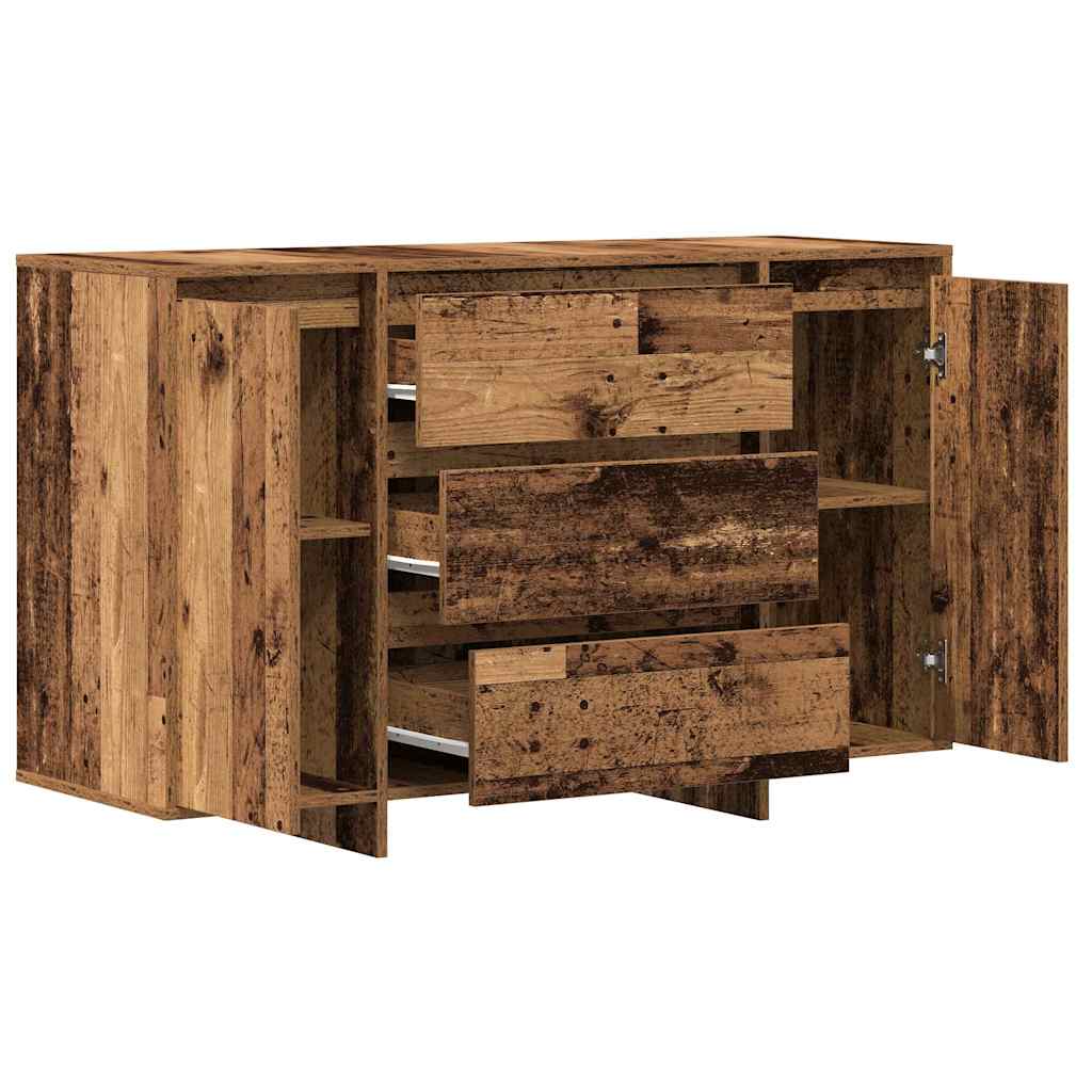 vidaXL Bufet Stare drewno 120 x 41 x 75 cm Materiał drewnopochodny