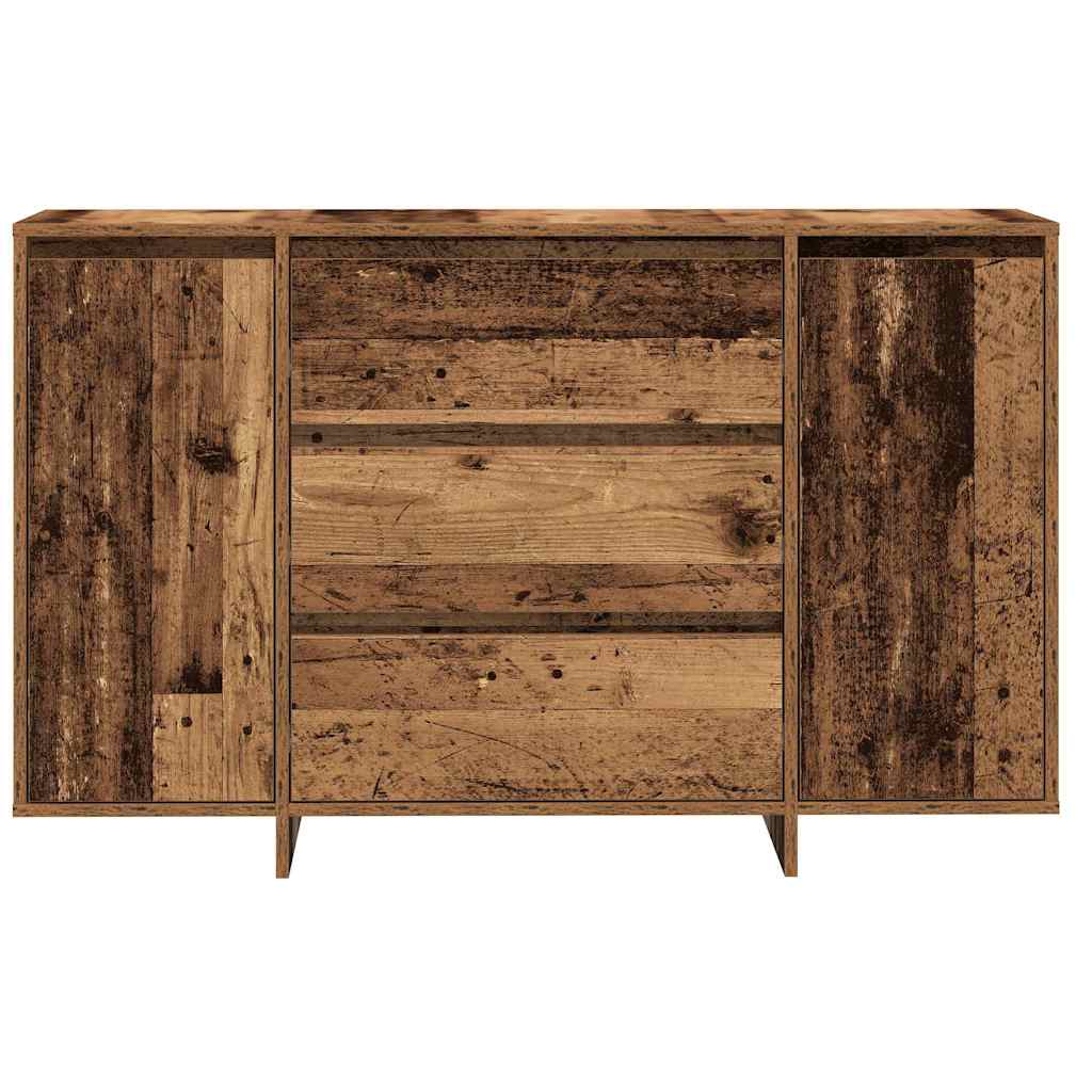 vidaXL Bufet Stare drewno 120 x 41 x 75 cm Materiał drewnopochodny