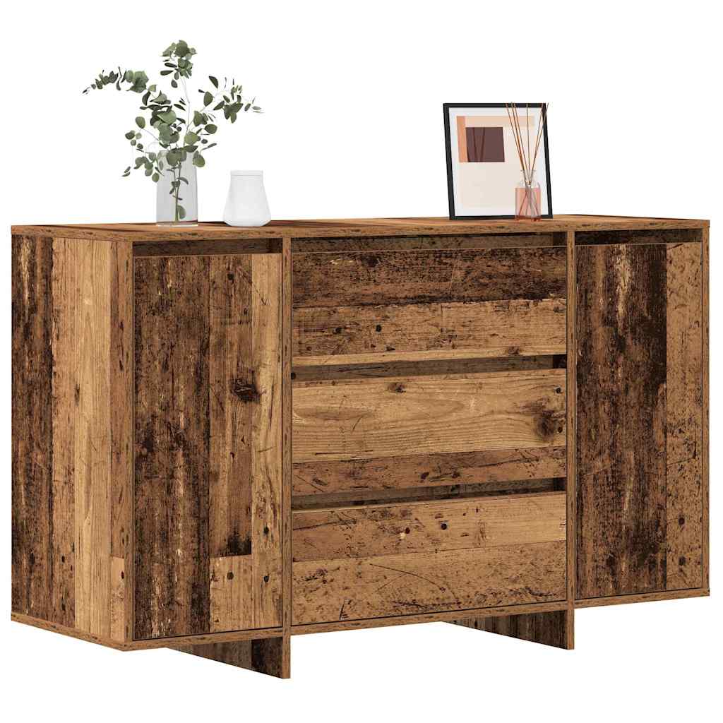 vidaXL Bufet Stare drewno 120 x 41 x 75 cm Materiał drewnopochodny