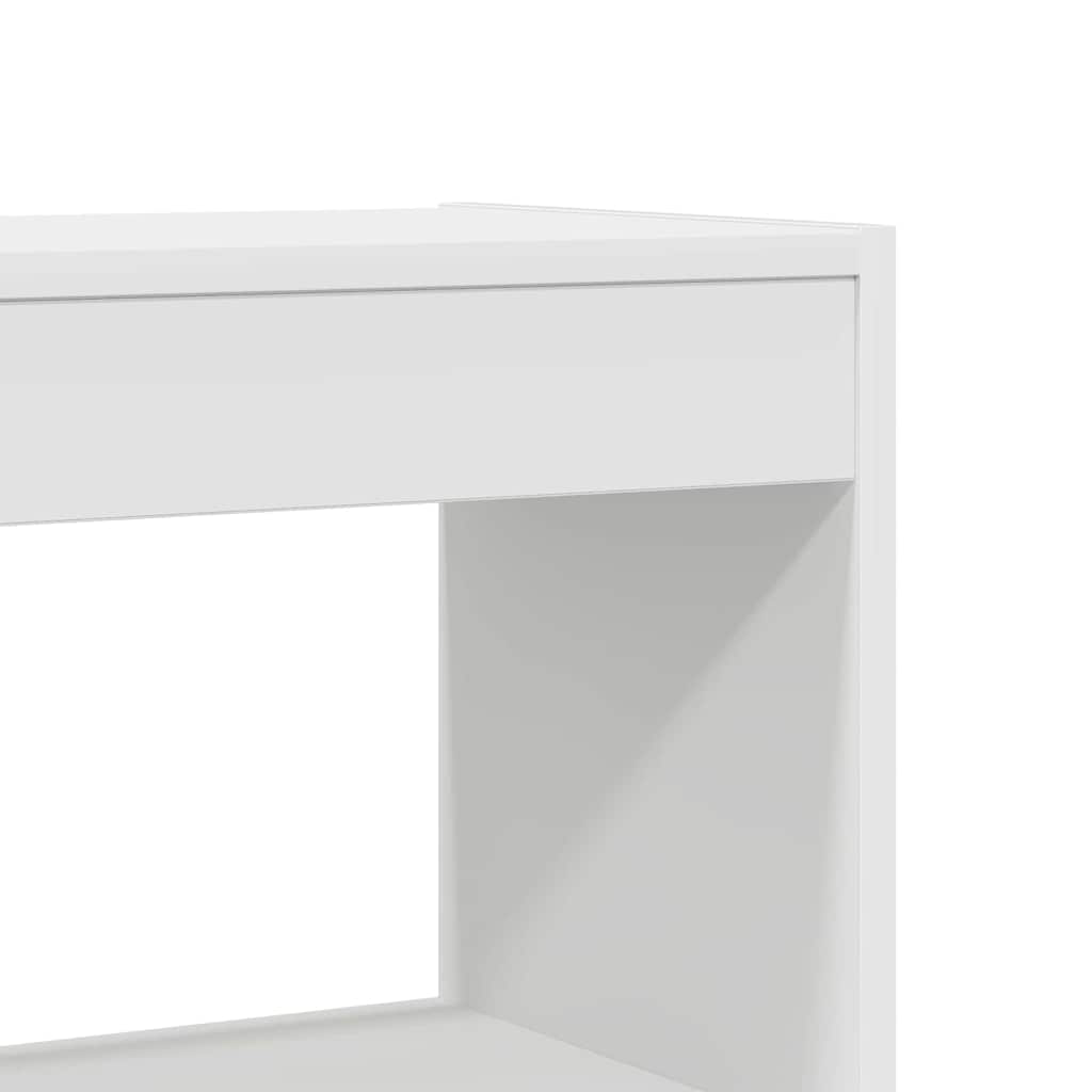 vidaXL Szafka na książki Biały 100 x 30 x 198 cm