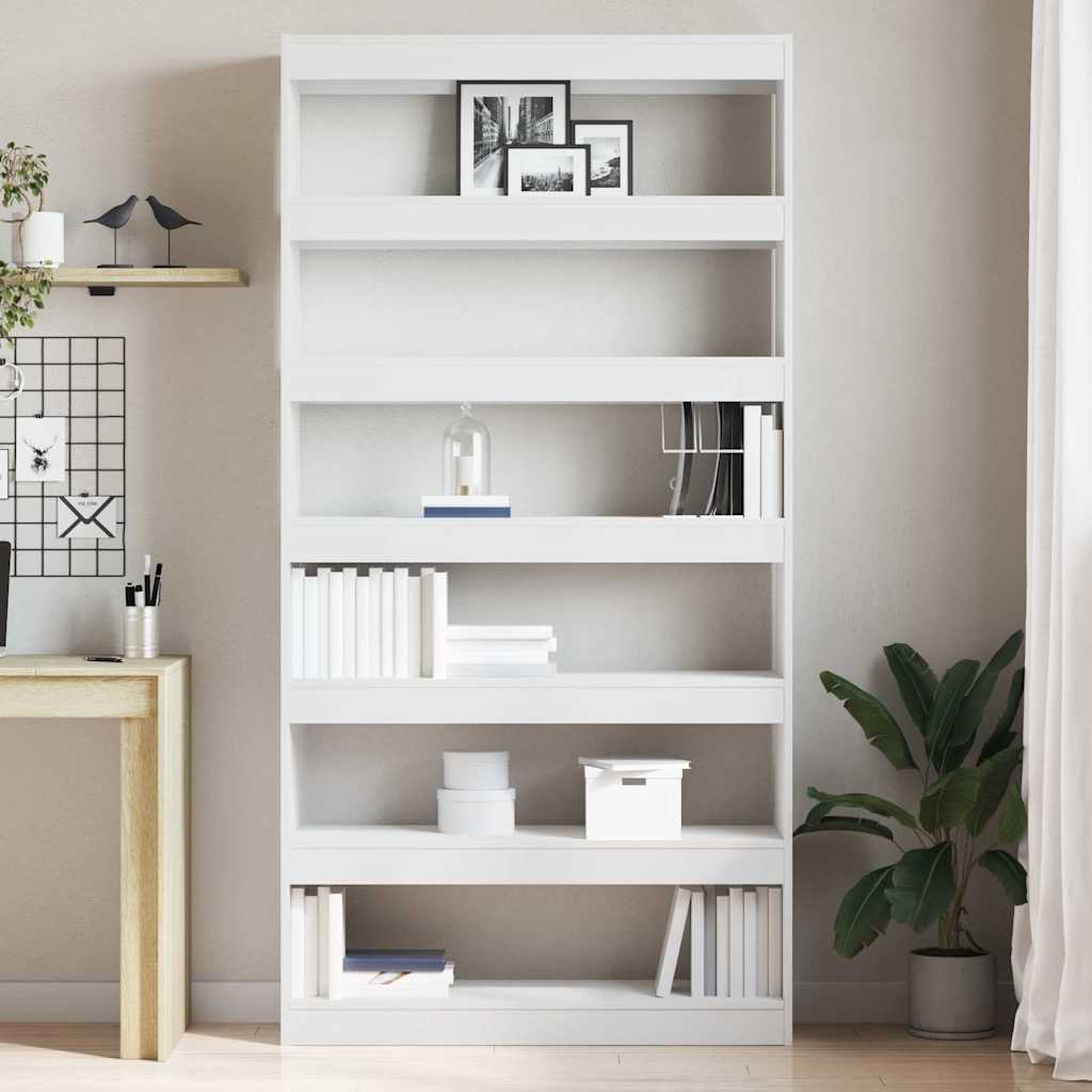 vidaXL Szafka na książki Biały 100 x 30 x 198 cm