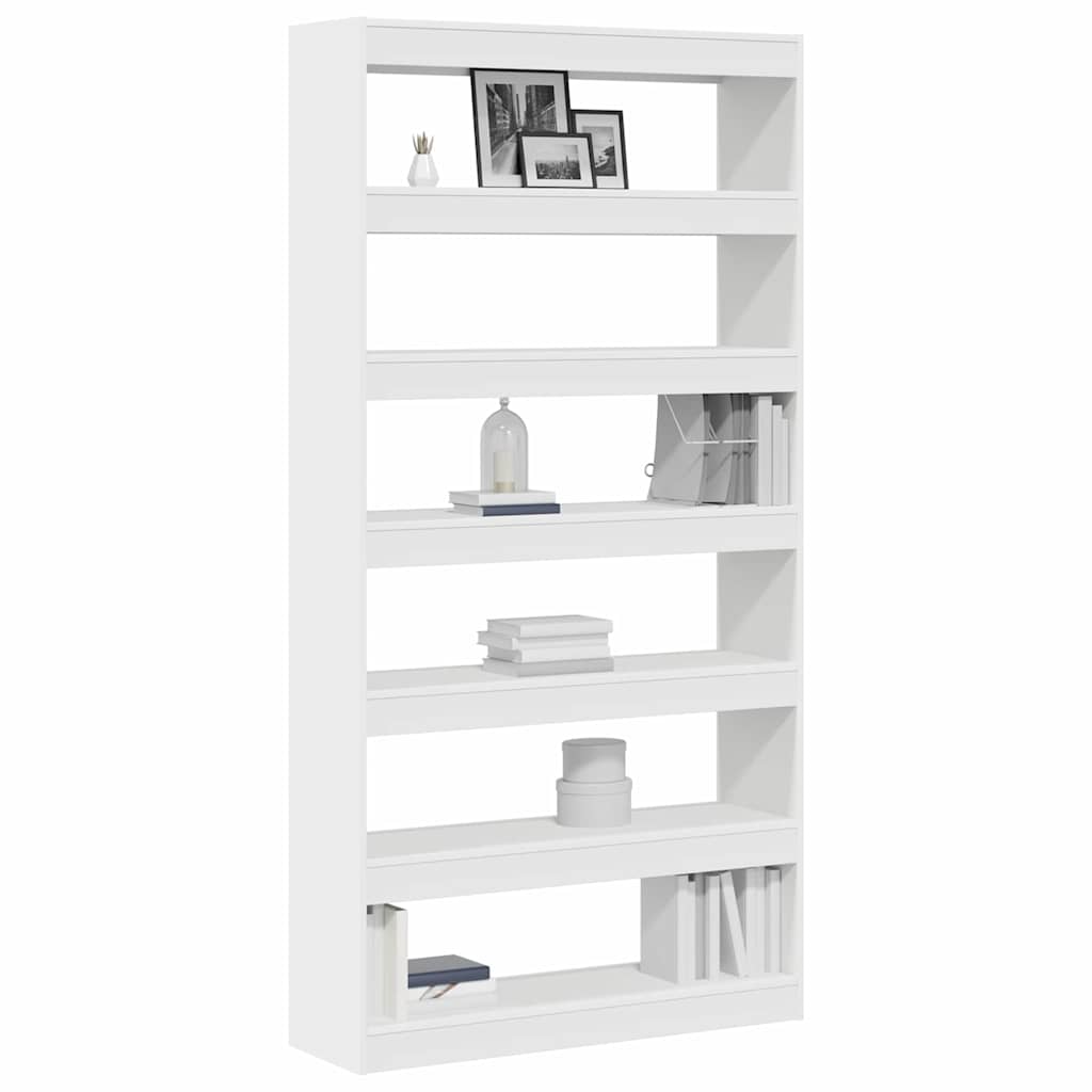 vidaXL Szafka na książki Biały 100 x 30 x 198 cm
