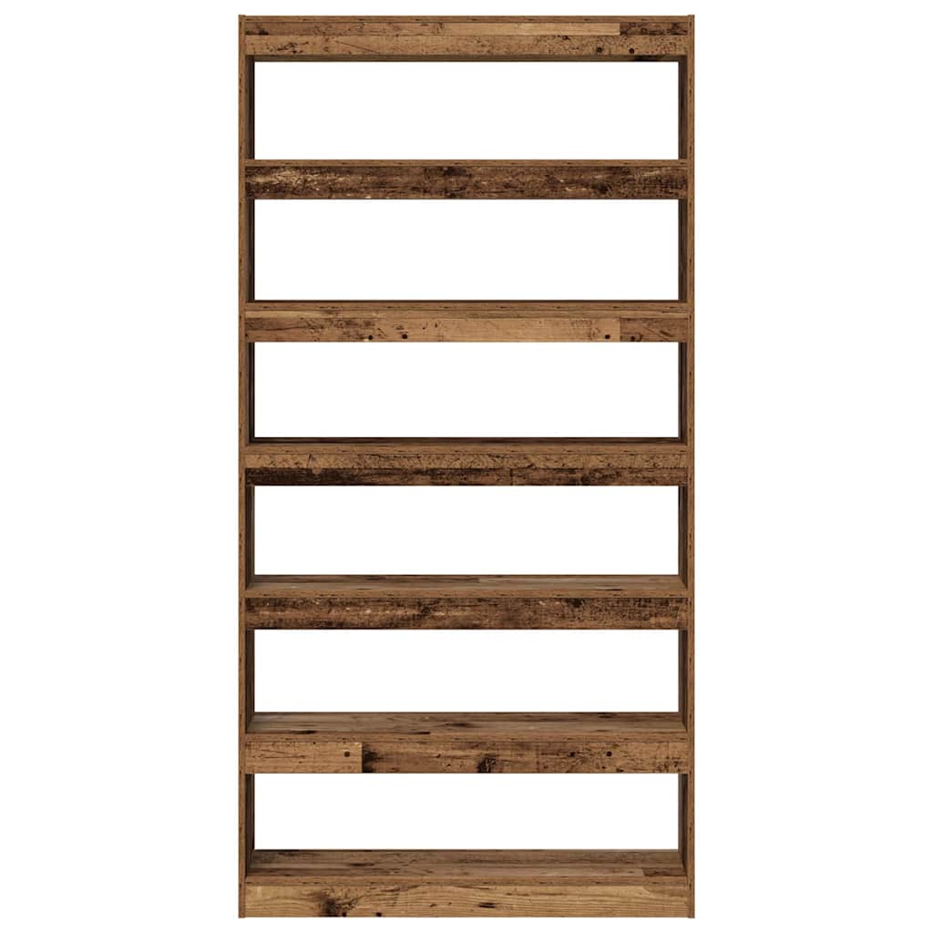 vidaXL Szafka na książki 6 poziomy 100 x 30 x 198 cm