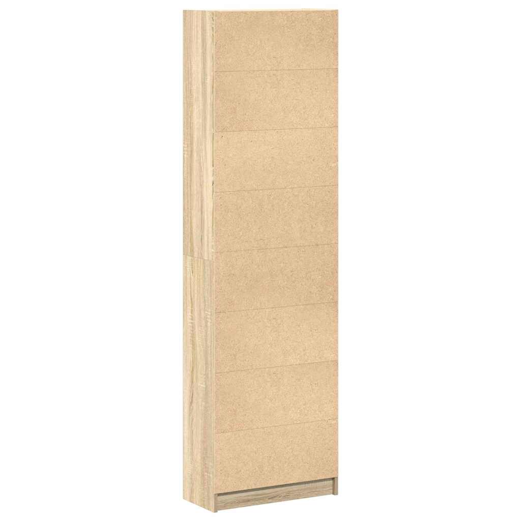 vidaXL Garderoba Dąb Sonoma 55 x 25 x 189 cm Materiał drewnopochodny