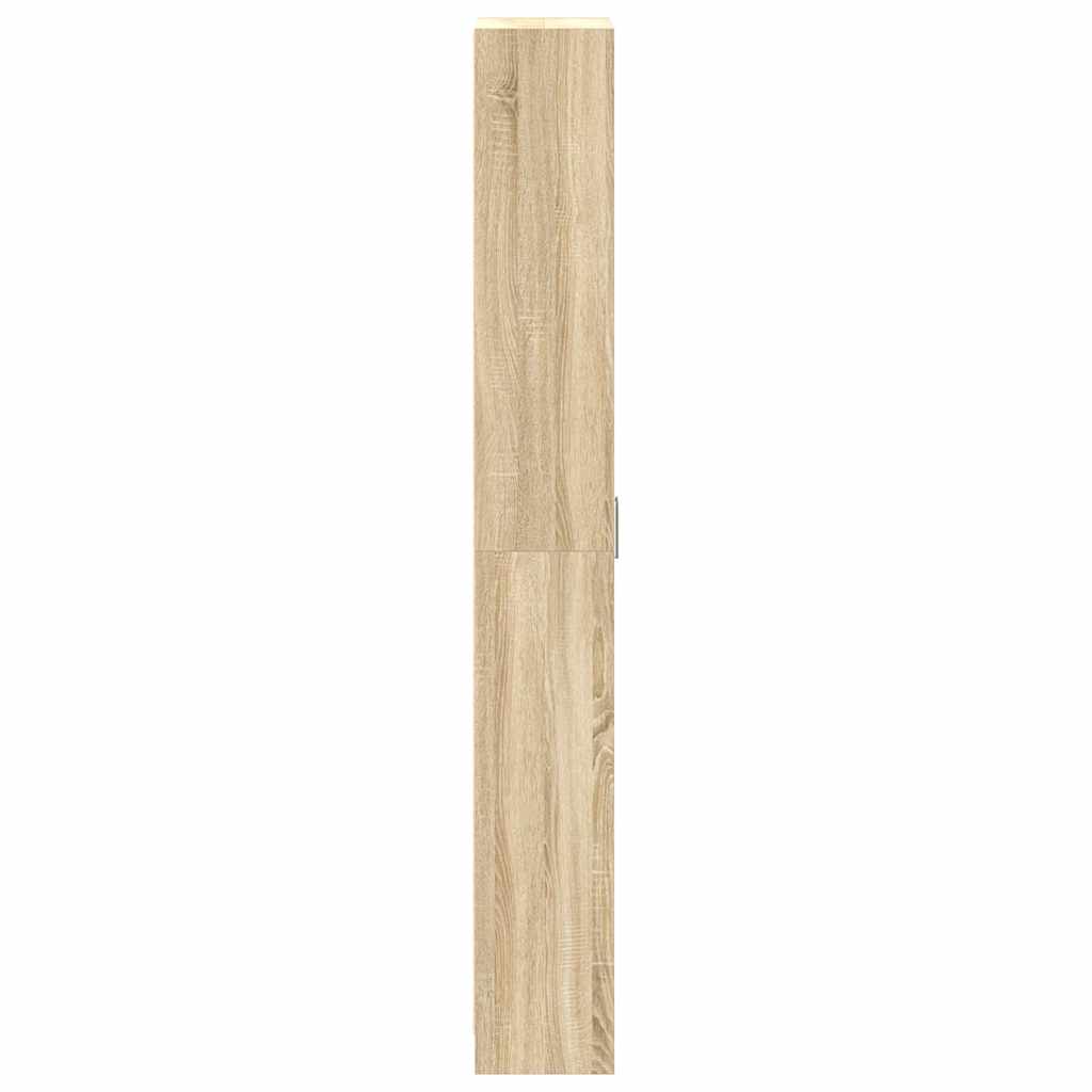vidaXL Garderoba Dąb Sonoma 55 x 25 x 189 cm Materiał drewnopochodny