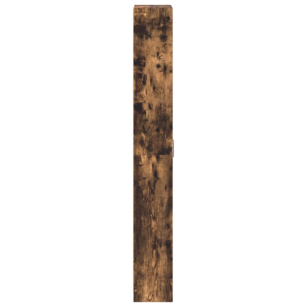 vidaXL Garderoba Dąb wędzony 55 x 25 x 189 cm Materiał drewnopochodny