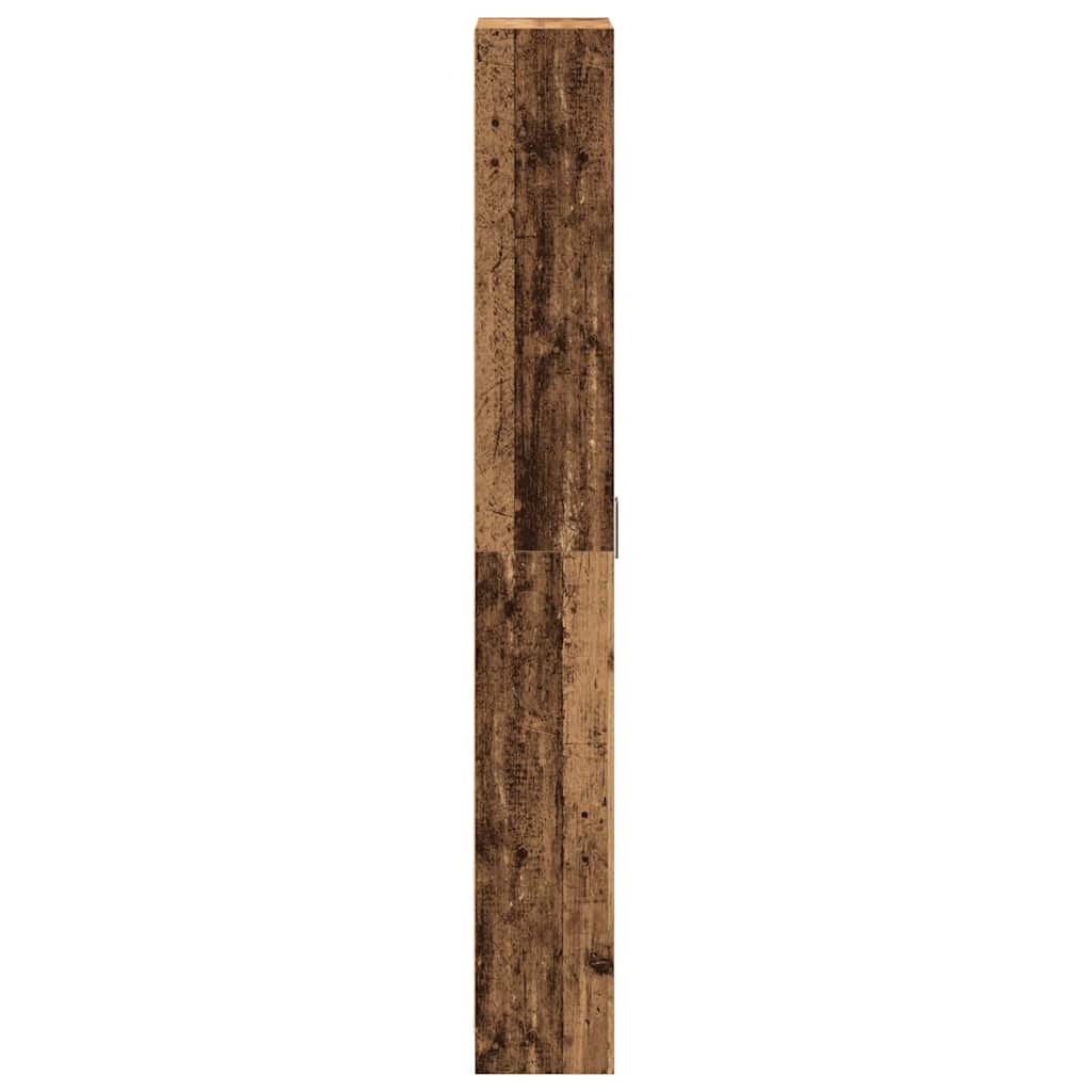vidaXL Garderoba Stare drewno 55 x 25 x 189 cm Materiał drewnopochodny