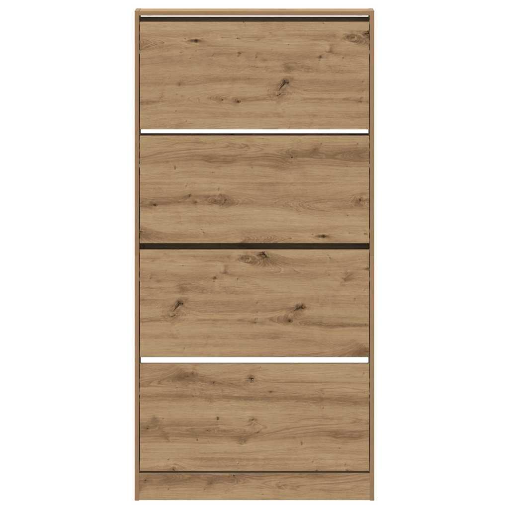 vidaXL Szafka na buty 80 x 21 x 163,5 cm Drewno inżynieryjne