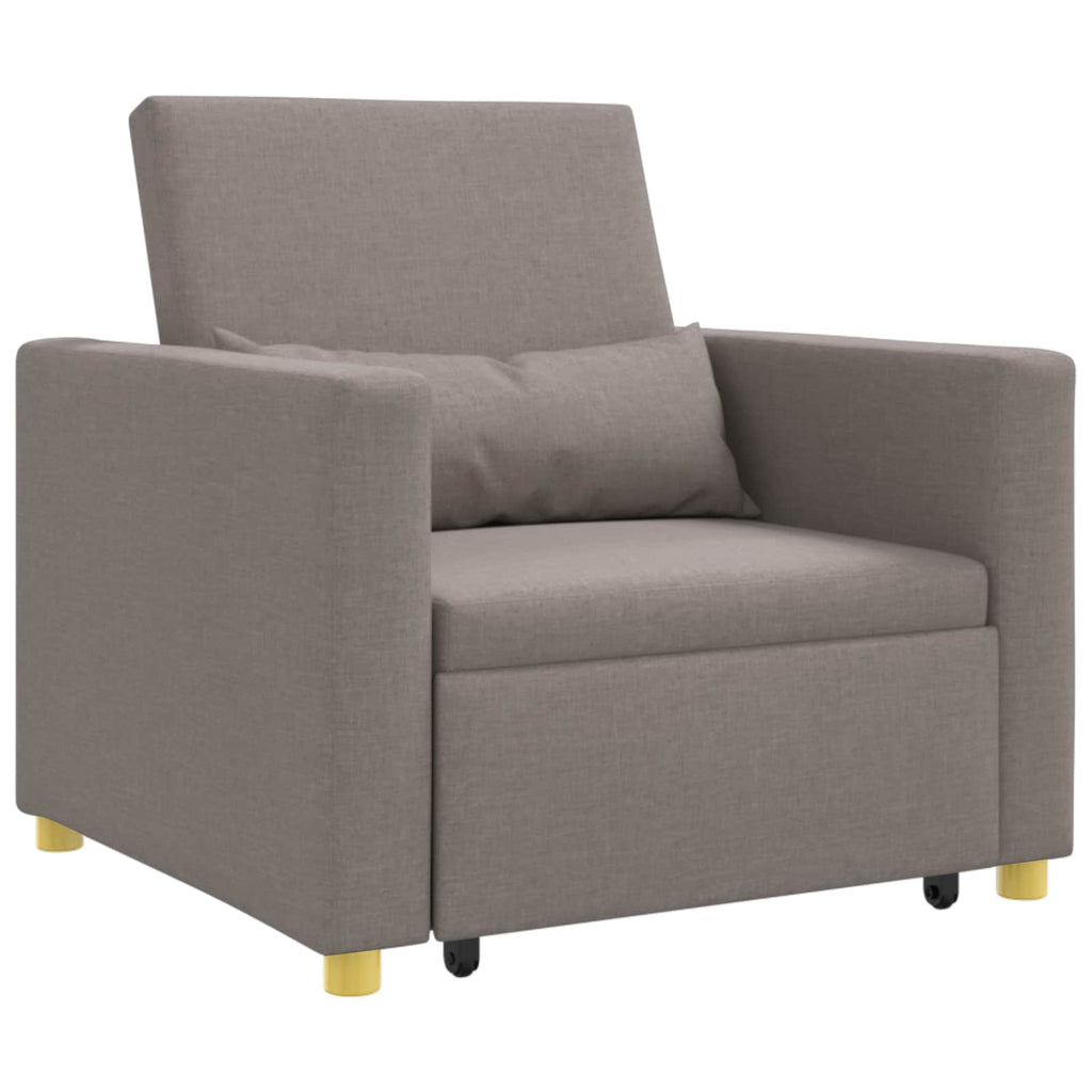 vidaXL Rozkładana sofa jednoosobowa Ciemnoszary 90 x 165 x 87 cm