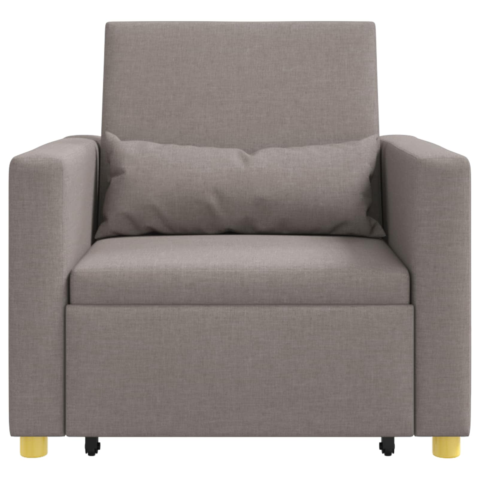 vidaXL Rozkładana sofa jednoosobowa Ciemnoszary 90 x 165 x 87 cm