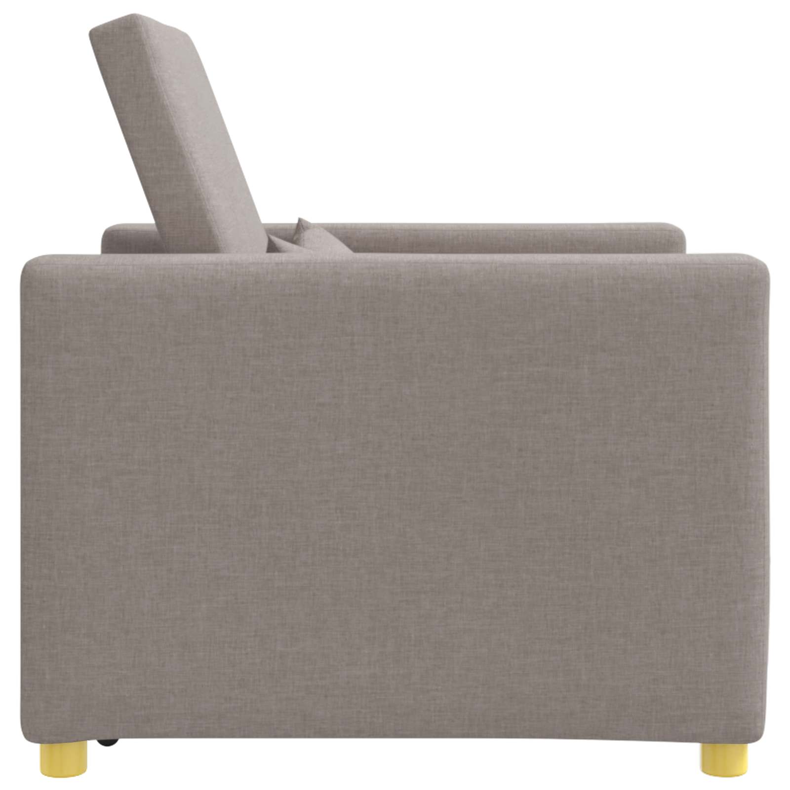 vidaXL Rozkładana sofa jednoosobowa Ciemnoszary 90 x 165 x 87 cm